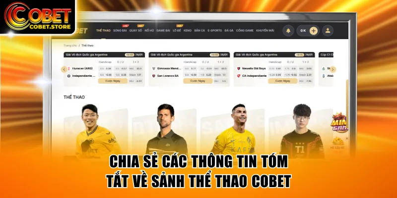 Chia sẻ các thông tin tóm tắt về sảnh Thể Thao COBET