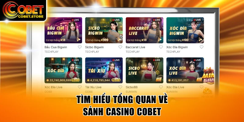 Đôi nét về chuyên mục casino COBET